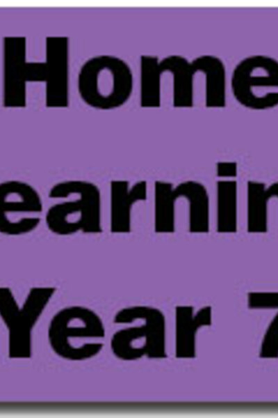 Image of Home Learning Year 7